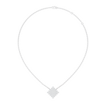 Gold Cluster Round Lab Grown Diamond Tivra Pendant