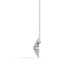 Gold Cluster Round Lab Grown Diamond Tivra Pendant
