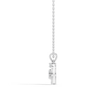 Gold Circle Motif Round Lab Grown Diamond Irya Pendant