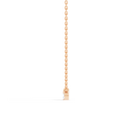Gold Minimal Marquise Lab Grown Diamond Nyora Pendant