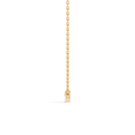 Gold Minimal Marquise Lab Grown Diamond Nyora Pendant