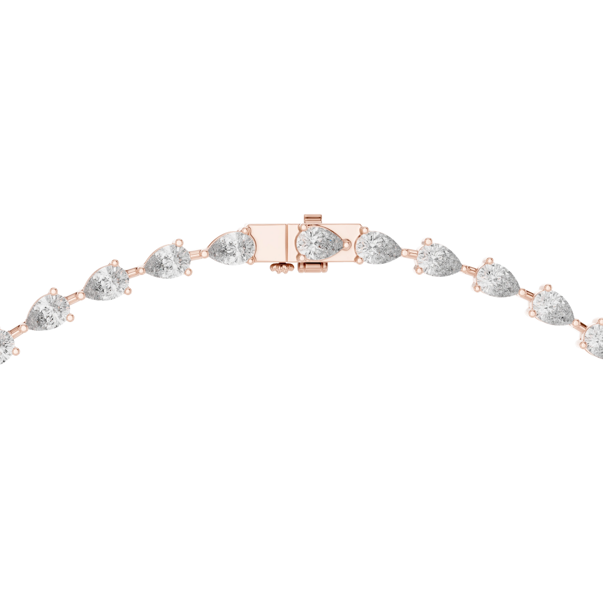 Gold 3Ct Y Drop Pear Lab Grown Diamond Sorelia Necklace