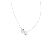 Gold 1Ct Pear Infinity Lab Grown Diamond Zyvelle Pendant