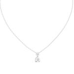 Gold Solitaire Round Lab Grown Diamond Rynza Pendant