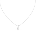 Gold 1Ct Solitaire Pear Lab Grown Diamond Beco Pendant