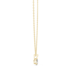 Gold 1Ct Solitaire Pear Lab Grown Diamond Beco Pendant
