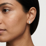 Gold Prong Solitaire Marquise Lab Grown Diamond Goswin Earring