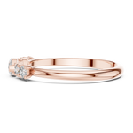Gold Classic Oval Band Lab Grown Diamond Serix Ring