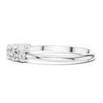 Gold Halo Setting Round Lab Grown Diamond Olyra Ring