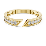 Gold Open Band Round Lab Grown Diamond Orvyn Ring