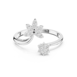 Gold Cluster Setting Round Lab Grown Diamond Virex Ring