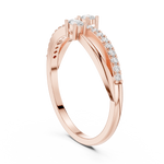 Gold Channel Classic Oval Lab Grown Diamond Zexia Ring