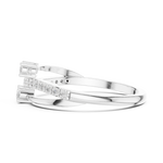 Gold Channel Classic Oval Lab Grown Diamond Zexia Ring