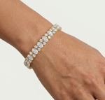 Oval Lab Grown Diamond Statement Ilaria Bracelet 