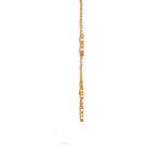 Rose Gold 1Ct Dangle Charm Round Lab Grown Diamond Zanvix Bracelet