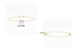 Heart & Pear Lab Grown Diamond Toi-et-Moi Chain Amora Bracelet