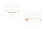 Emerald-Cut Lab Grown Diamond Station Chain Solene Bracelet