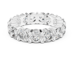 Gold 5Ct Round Eternity Band Lab Grown Diamond Silvio Ring