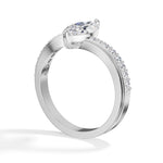 Marquise Pave Lab Grown Diamond Selara Engagement Ring