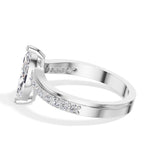 Marquise Pave Lab Grown Diamond Selara Engagement Ring