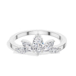 Marquise Crown Lab Grown Diamond Engagement Reyna Ring