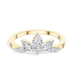 Marquise Crown Lab Grown Diamond Engagement Reyna Ring
