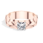 Round Solitaire Lab Grown Diamond Torren Engagement Ring 