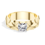 Round Solitaire Lab Grown Diamond Torren Engagement Ring 