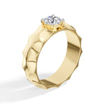 Round Solitaire Lab Grown Diamond Torren Engagement Ring 