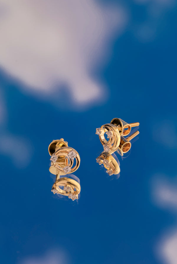 Crescent Studs image 2