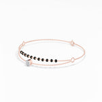 Rose Gold Round Solitaire Lab Grown Diamond Rynox Bracelet