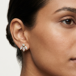 Gold 1Ct Marquise Leaf Drop Lab Grown Diamond Myrel Earring