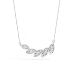 Graduated Marquise Lab Grown Diamond Vaela Necklace