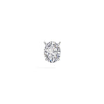 White Gold 1Ct Solitaire Round Lab Grown Diamond Quorin Pendant