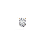 Yellow Gold 1Ct Solitaire Round Lab Grown Diamond Quorin Pendant