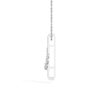 White Gold 1Ct Cluster Marquise Lab Grown Diamond Xerelle Pendant