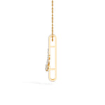 Yellow Gold 1Ct Cluster Marquise Lab Grown Diamond Xerelle Pendant