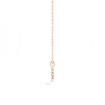 Fivefold Pendant Marquise Lab Grown Diamond Five Petal Flower