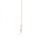 Snowflake Pendant Round Lab Grown Diamond Seven Stone Cluster