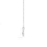 Snowflake Pendant Round Lab Grown Diamond Seven Stone Cluster