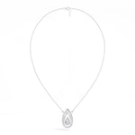 Pear Halo Lab Grown Diamond Isadora Pendant