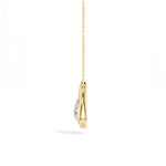 Pear Halo Lab Grown Diamond Isadora Pendant