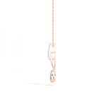 Pear Drop Lab Grown Diamond Pendant Wren Necklace