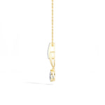 Pear Drop Lab Grown Diamond Pendant Wren Necklace