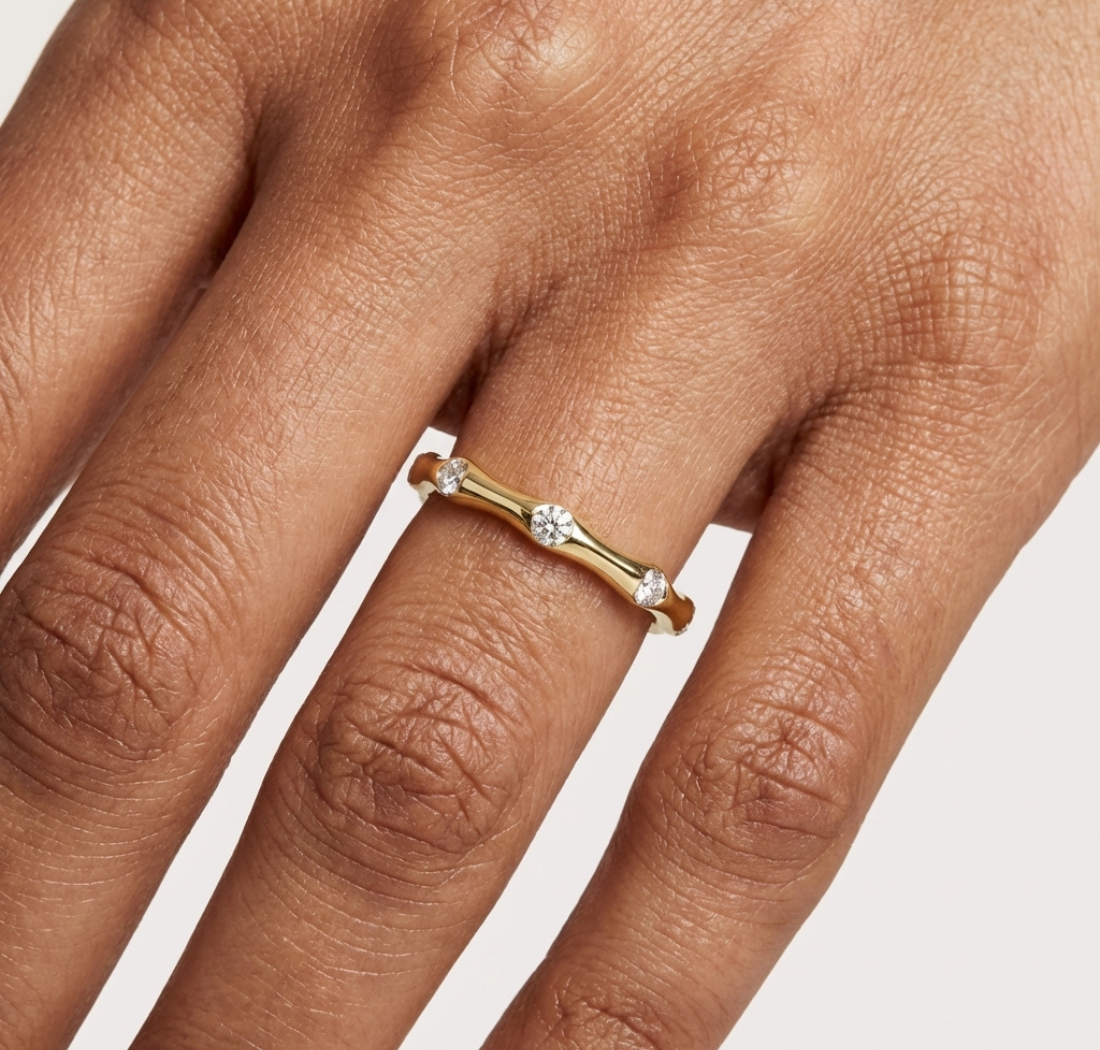Gold Dailywear Round Lab Grown Diamond Quora Ring