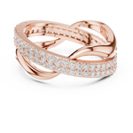 Gold Pave Twist Setting Round Lab Grown Diamond Elara Ring