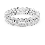 Gold Channel Band Round Lab Grown Diamond Selin Ring