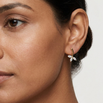 Gold Cluster Petal Marquise Lab Grown Diamond Rexia Earring