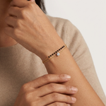 Gold Round Solitaire Lab Grown Diamond Rynox Bracelet