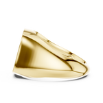 Gold 1Ct Pave Setting Round Lab Grown Diamond Nyxel Ring